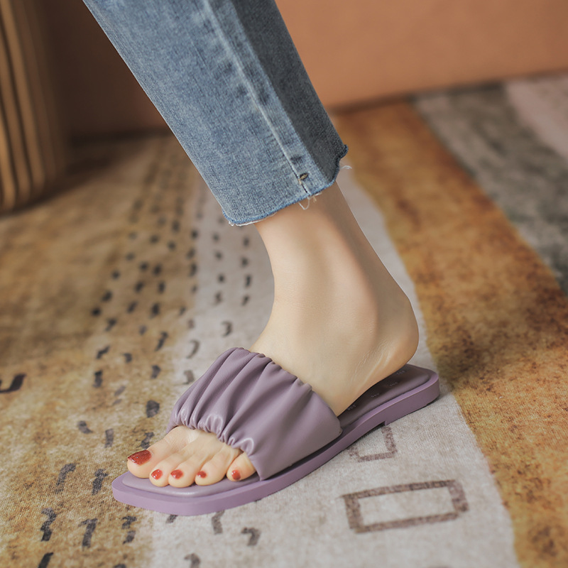 Chaussons - tongs en Cuir microfibre - Ref 3435725 Image 6
