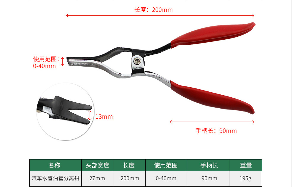 Car Headlight Removal Pliers, Headlight Separation Pliers, Special Lamp Removal Tool, Plastic Rivet Removal Buckle Pliers