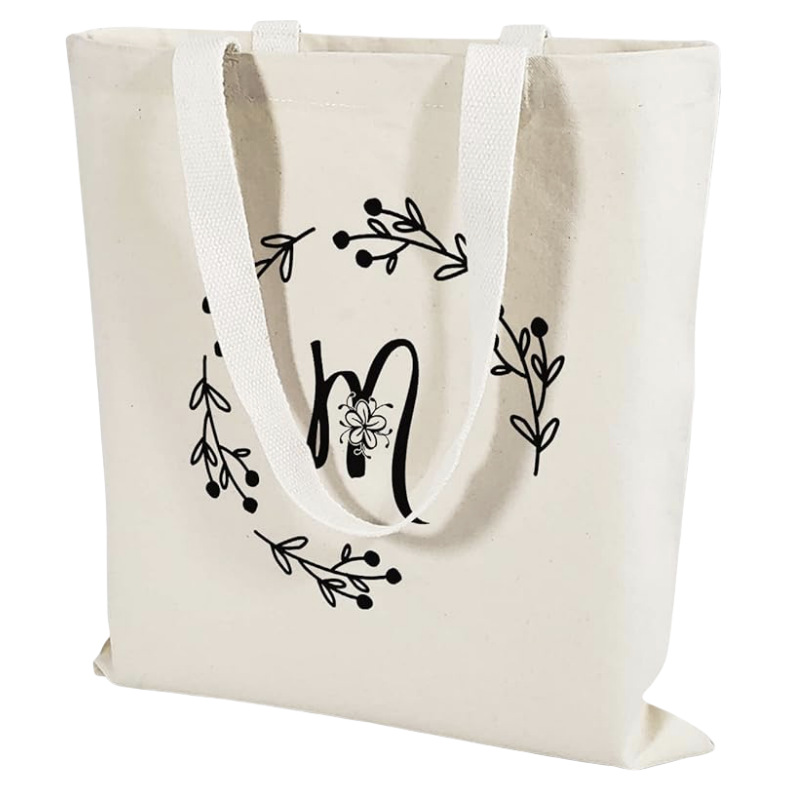 Amazon Cross-border de doble cara impresión margarita abeja flor bolsa de lona fábrica personalizada bolsa de viaje de un solo hombro al por mayor