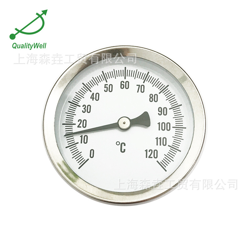 &phi;60mmָ��ʽ����ģ���¶ȼ� ����������¶� 0-120C ST221SM-120