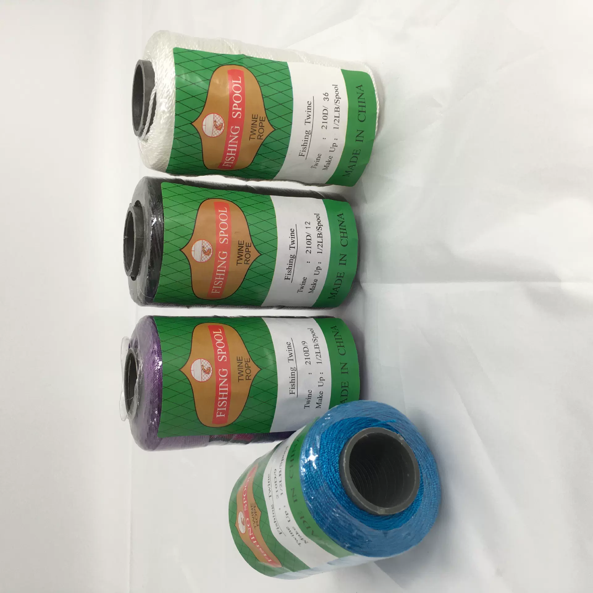 120g涤纶渔线颜色多样规格可选涤纶线锦纶线渔网线