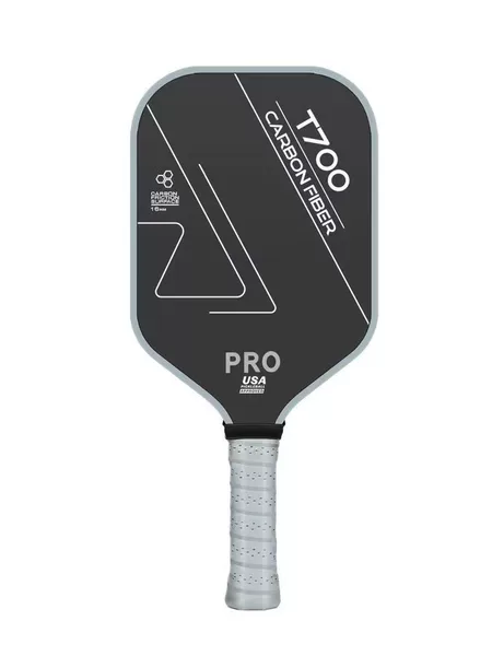 Pickleball Racket Carbon Fiber Fine Frosted 16mm Competition Racket, Training Racket