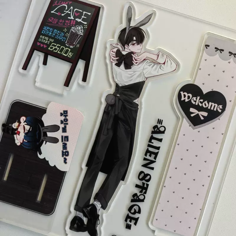 Acrylic Character Stand (Ivan) — Special-Shaped Table Decoration, 10 cm, 2D Display