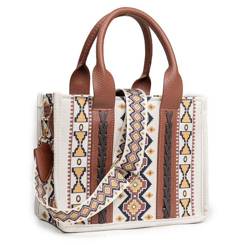 Ready Stock Handbag Western Wallet Women's Tote Bag Shoulder Bag Bohemian Aztec Handbag
