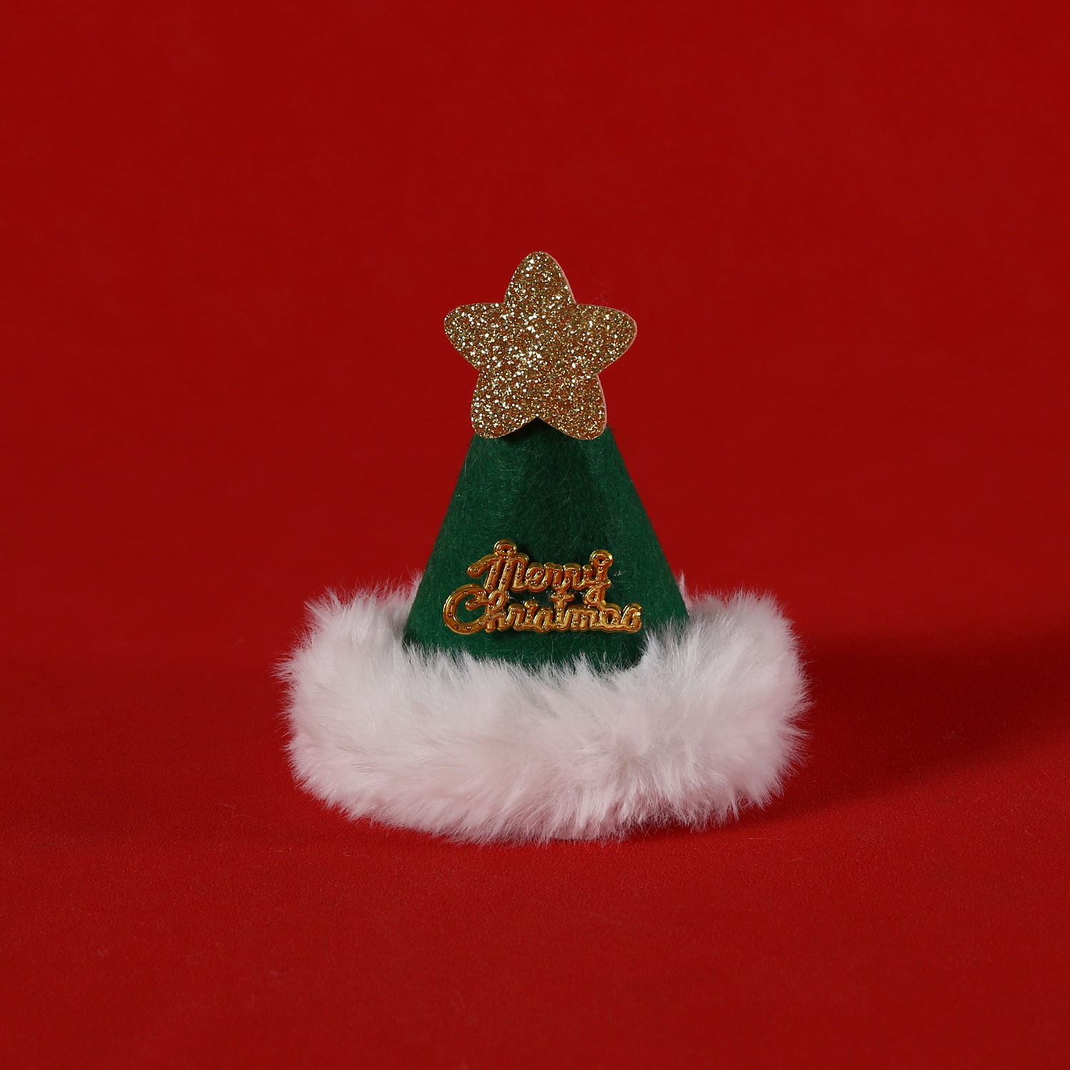2024 bola de lana de mascota bufandas navideñas lana de punto rojo y verde dibujos animados para gatos y perros accesorios set de collares y sombreros image 11