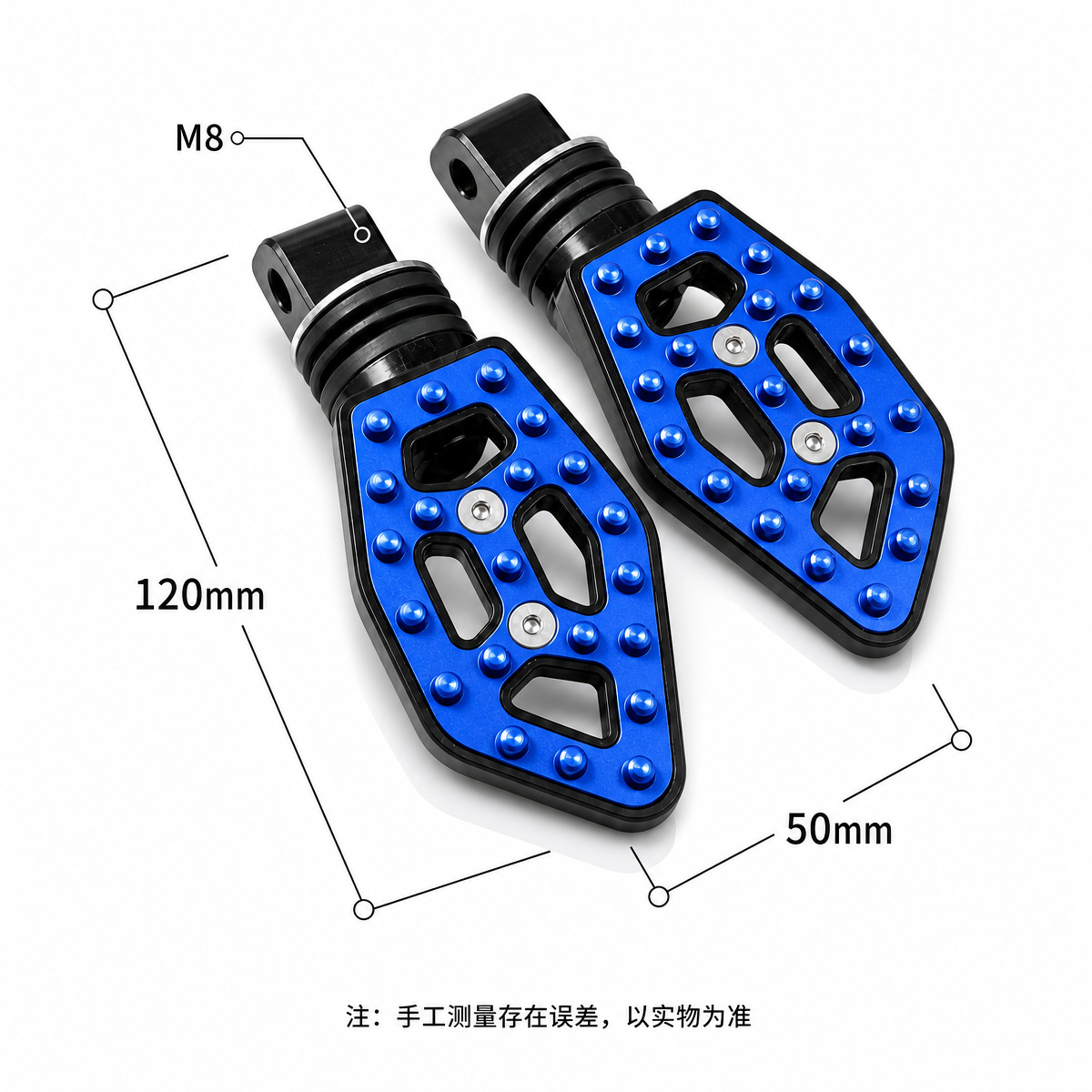 Southeast Asian cross-border motorcycle footrests and pedals for NMAX electric vehicles, CNC aluminum alloy anti-slip modification accessories