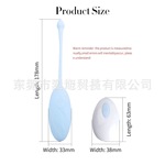 厂家直供小蝌蚪充电跳蛋女用自慰器隐身穿戴凯格尔成人情趣性用品