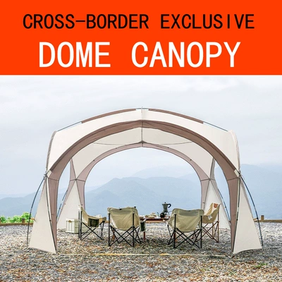 Cross-Border Exclusive Supply of Dome Canopy Tents for Export, Outdoor Rainproof Camping Sunshade and Rain Shelter, Direct Supply from Factory
