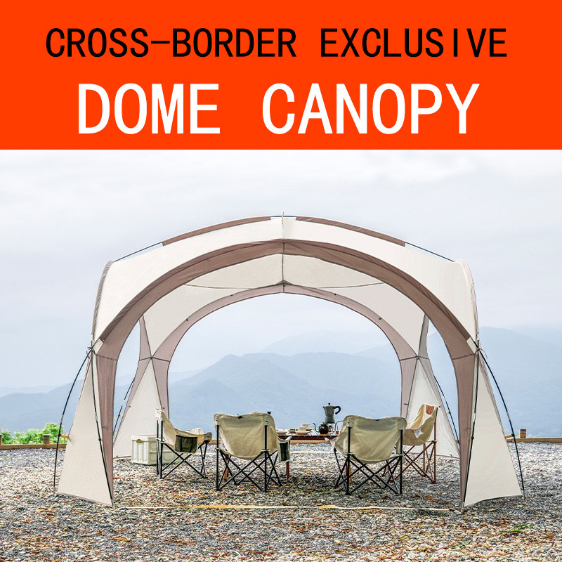 Cross-Border Exclusive Supply of Dome Canopy Tents for Export, Outdoor Rainproof Camping Sunshade and Rain Shelter, Direct Supply from Factory Cross-Border Exclusive Supply of Dome Canopy Tents for Export, Outdoor Rainproof Camping Sunshade and Rain Shelter, Direct Supply from Factory