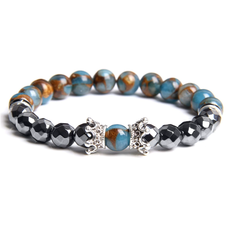 (Cross-border trading), flashing agate bracelet, 8mm, Amazon