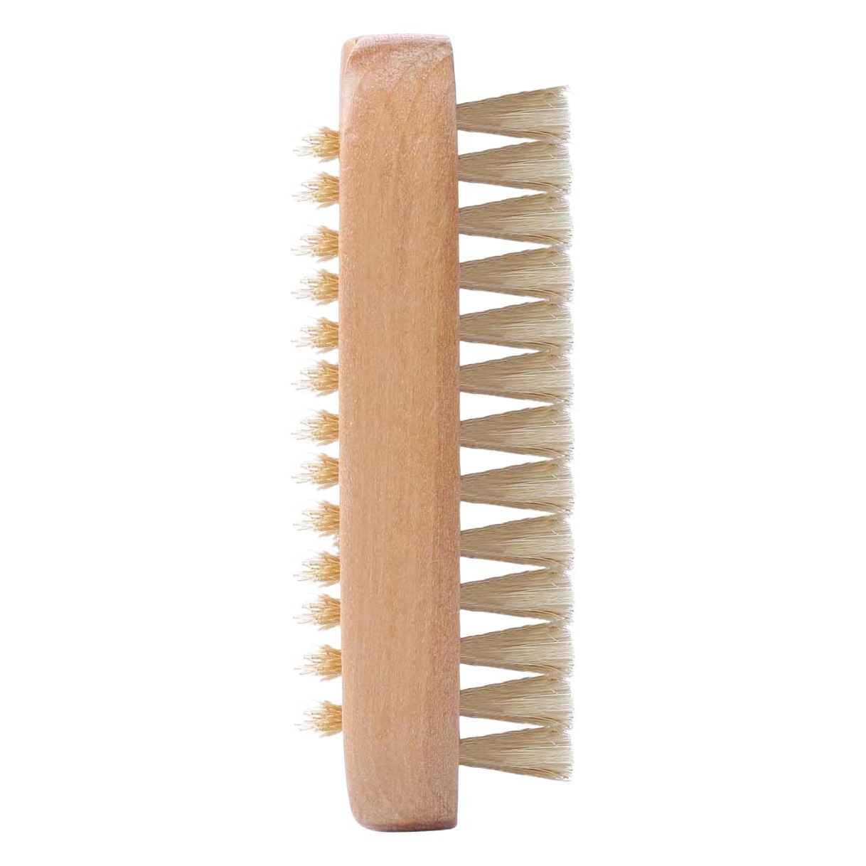 Cepillo de cerdas de cerdo de doble cara, cepillo angular para uñas, cepillo pequeño de madera, cepillo de baño, cepillo de manicura, jabón, cerdas de cerdo naturales