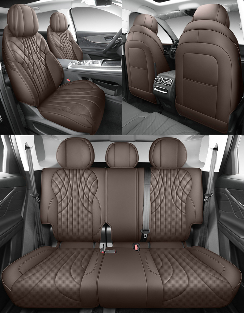 23 Chery Tiger 9 special seat cover four seasons universal car cushion fully surrounded by seven seats ruihu 9 seat cover summer