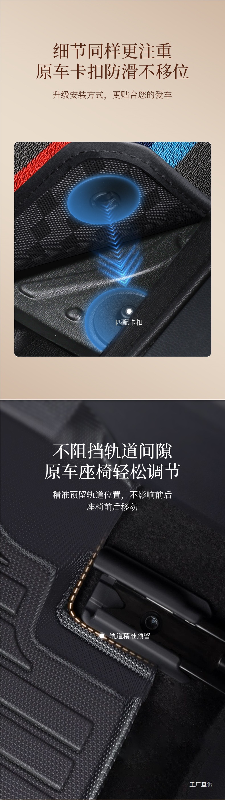 Tpe Car Floor Mats Full Surround Special Car Mats Car Floor Mats Interior Door Sill Wire Loop Mats