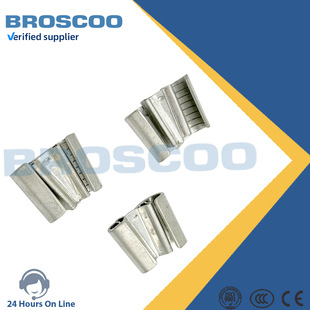 Cable branch splice clamp taper clamp terminal wedge clamp C- shaped clamp brass tinned railway