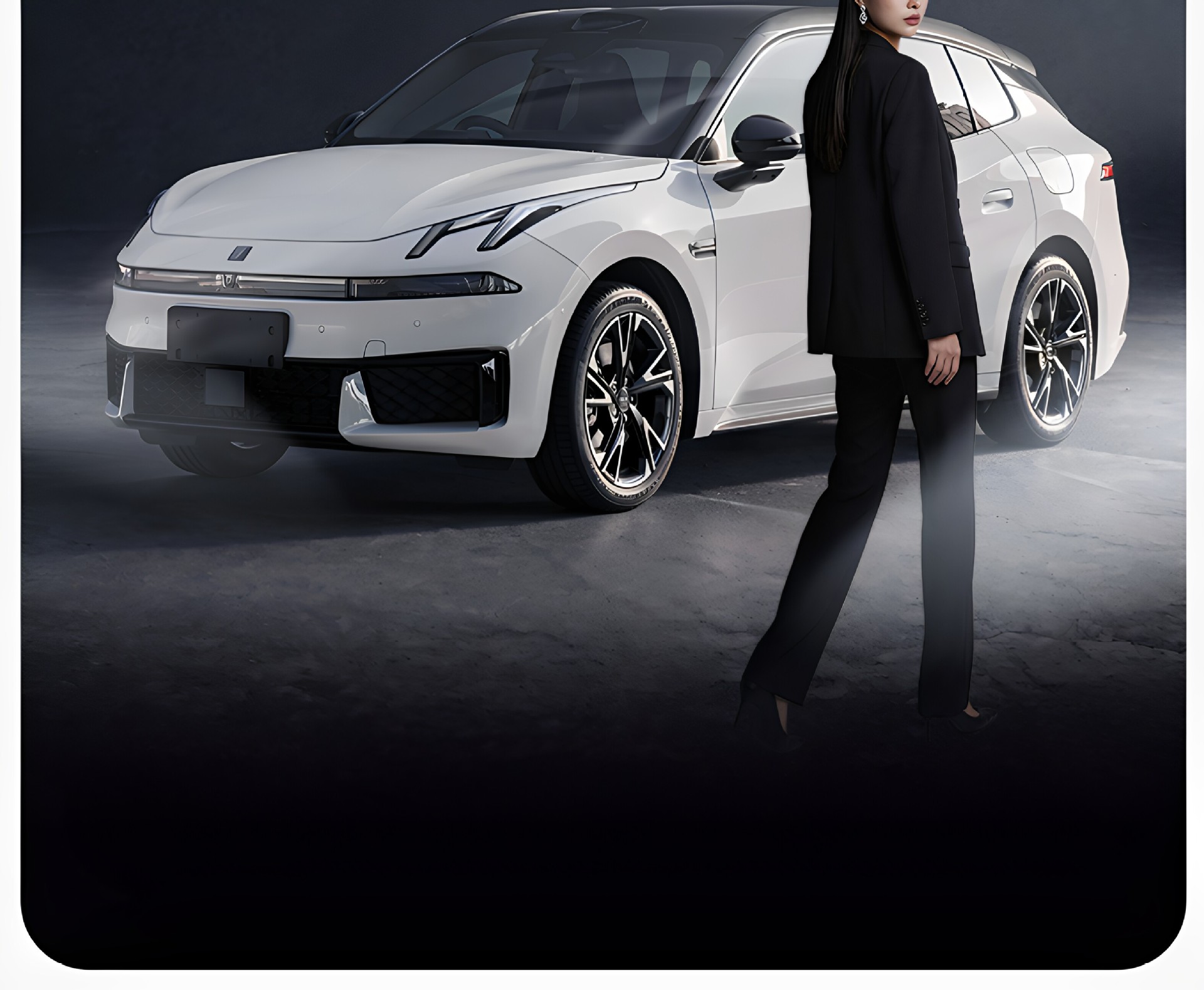 Six Sheep brand trunk mat, suitable for Lynk & Co 07 GT, TPE full surround design, 2026 model, car modification accessory, foot mat for the trunk