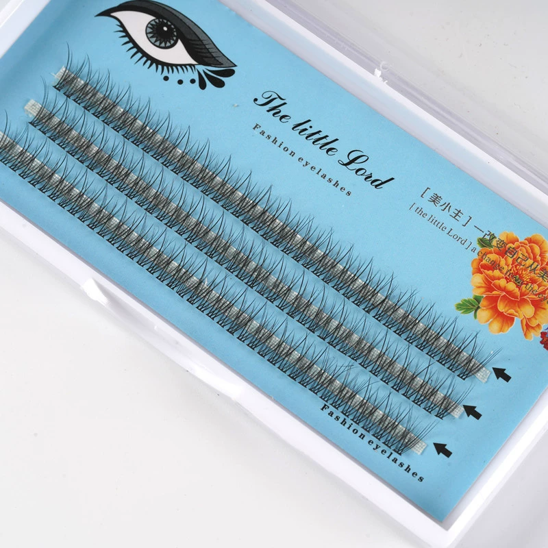 Накладныеlashes для наращивания ресниц false curls, отдельные пучки ресниц