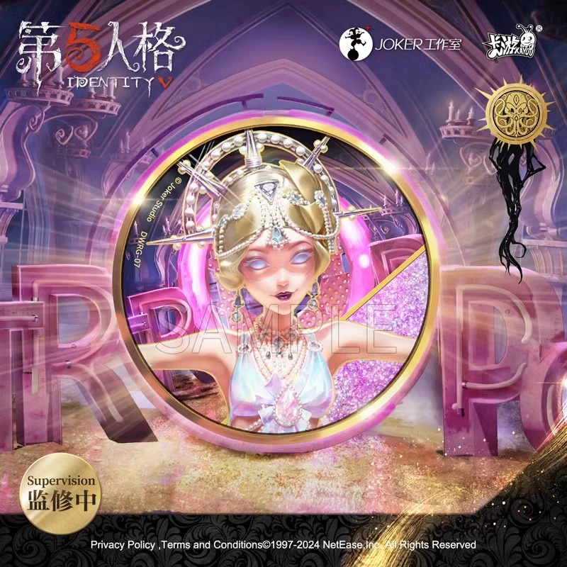 卡游第五人格吧唧深淵的呼喚系列馬口鐵徽章盲盒動漫周邊胸針掛件