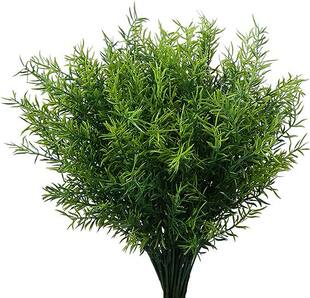 Simulated aquatic grass Eucalyptus rosemary decorative material environmentally friendly plastic spring grass fern plant wall material