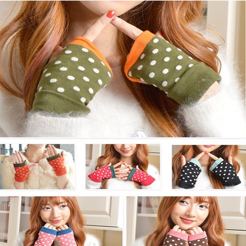 飘美手套6小圆点