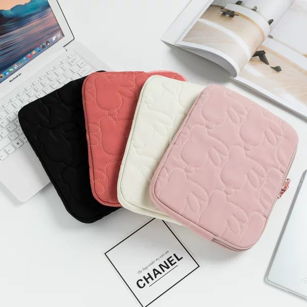 Cross-Border New iPad Bag Inner Sleeve Travel Portable Computer Bag Tablet Bag Simple Rabbit Notebook Protective Cover