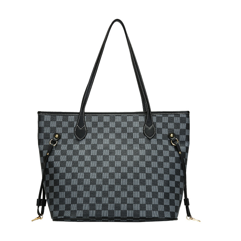Wholesale Large Capacity Bags Women's New Fashion Trend Retro Simple Shoulder Bag Printing Hand Tote Bag Large Bag
