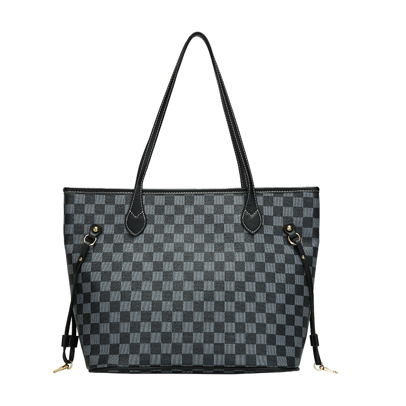 Wholesale Large Capacity Bag Women's New Fashion Retro Simple Shoulder Bag Printed Portable Tote Bag Big Bag Wholesale Large Capacity Bag Women's New Fashion Retro Simple Shoulder Bag Printed Portable Tote Bag Big Bag