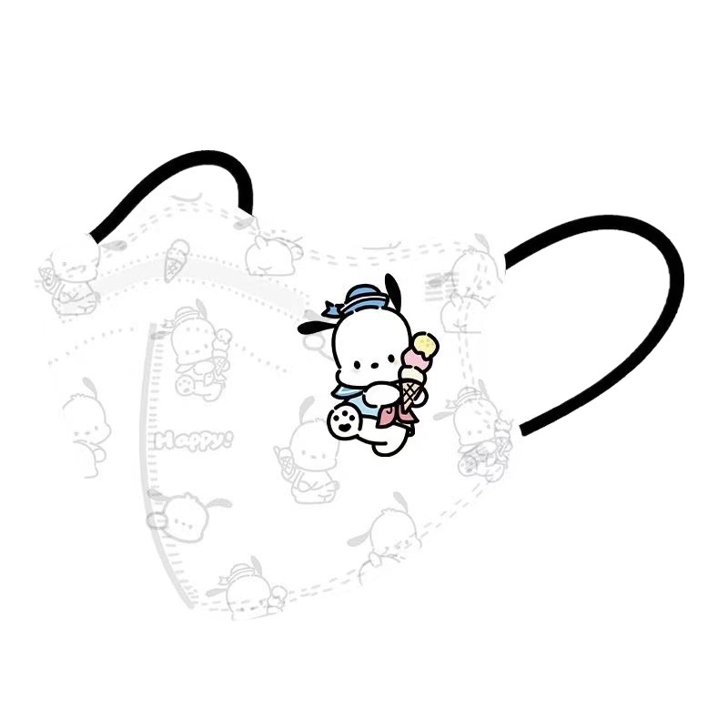 Xiangpin Home Disposable Separate 5D Stereo Mask Anti-Haze Dustproof Cartoon Printed Girl Mask Adult