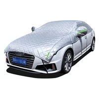 Автомобильный чехол утолщенный непромокаемый чехол с защитой от града, хлопковый солнцезащитный термостойкий чехол для всех четырех сезонов, универсальный автомобильный чехол