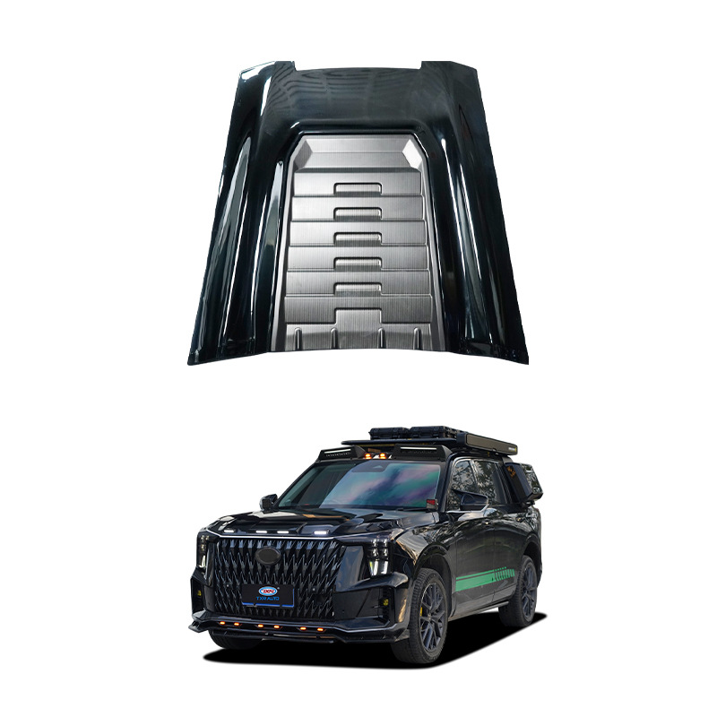 Aplicable Trumpchi gs8 lámpara de streamer bloque de grava modificado motor todoterreno cubierta de la máquina bloque de arena GX Traveller