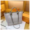 High quality nylon shoulder bag, capacious chain, western style, chain bag