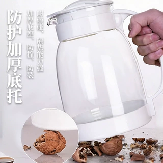 冷水壶耐高温加厚家用玻璃水壶泡茶壶凉白开水杯茶壶大容量凉水壶