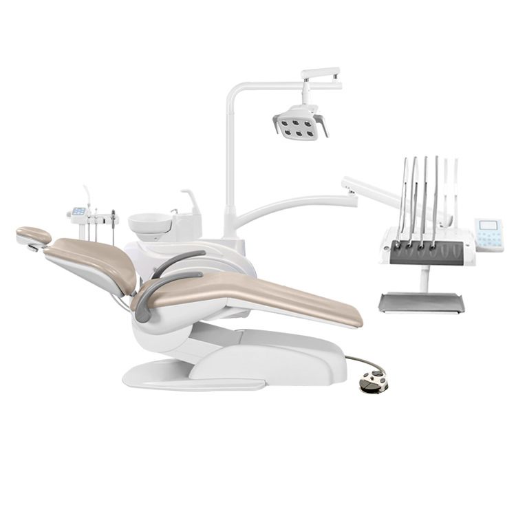 Silla dental eléctrica, silla de tratamiento integral dental, mesa oral, equipo dental dividido, mesa de trabajo móvil, encías
