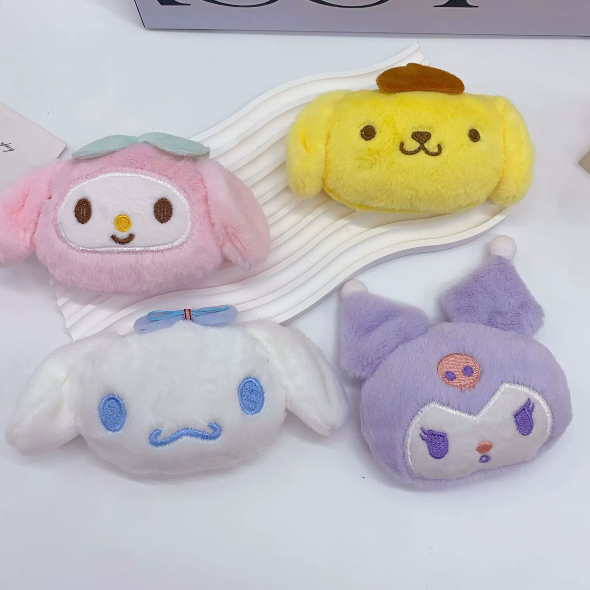 Sanrio, мультяшная плюшевая кукла, сумка, шарф, обувь с аксессуарами, ручная работа