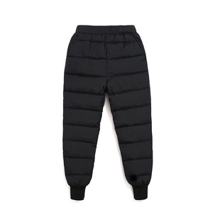 Balakor Children's down Pants for Boys and Girls, Warm Outerwear Pants for Older Children, 2021 Baby Thickened with White Duck down Filling