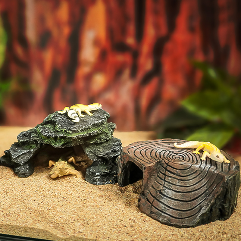 Plataforma de tumbado para tortugas, escalera de escalada, piedra de tumbado, zona de descanso, paisajismo para peceras, escondite, cueva para reptiles, decoración