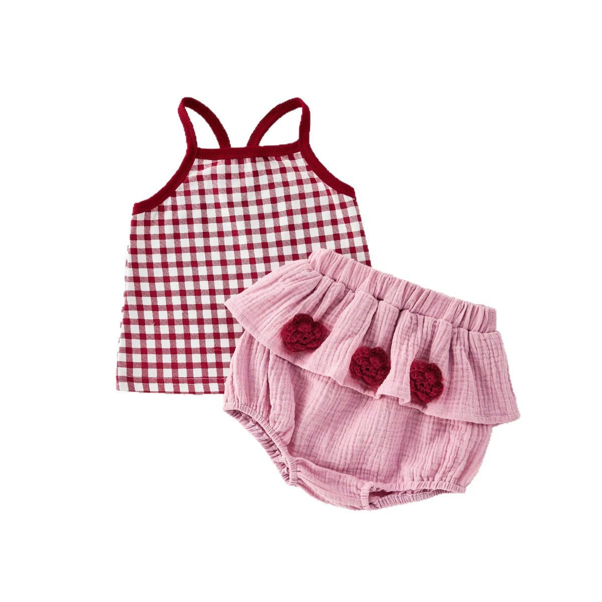 Старый жилет для раннего возраста, футболка для девочек, набор, интернет-знаменитость, у цветочный принт