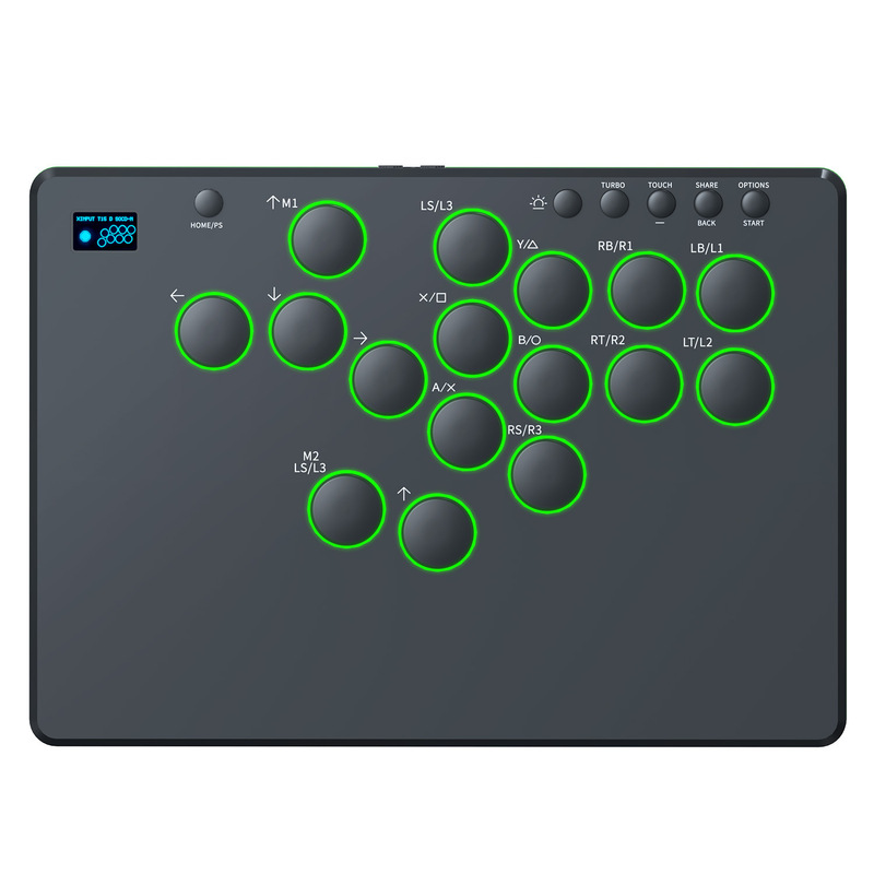[Direct Supply from the Manufacturer] Ps5 Fighting Controller Raspberry Pi Fighting Keyboard Compatible with Switch/Ps4/Pc