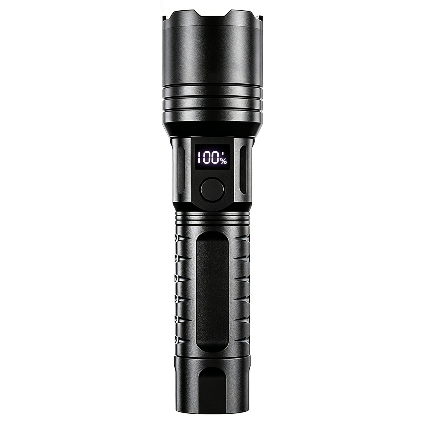 Flashlight with Strong Led Light, Rechargeable, Ultra-Bright, Long-Lasting, Long-Range, Small, Mini, Portable, Durable for Home and Outdoor Use, Xenon