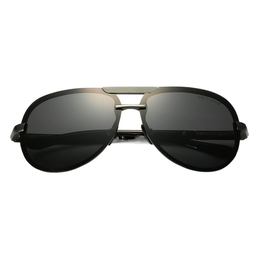 Gafas de sol sin montura para hombre Gafas de sol Lentes polarizadas de aluminio y magnesio Pesca Conducir Espejo del conductor Espejo del conductor al por mayor 6500