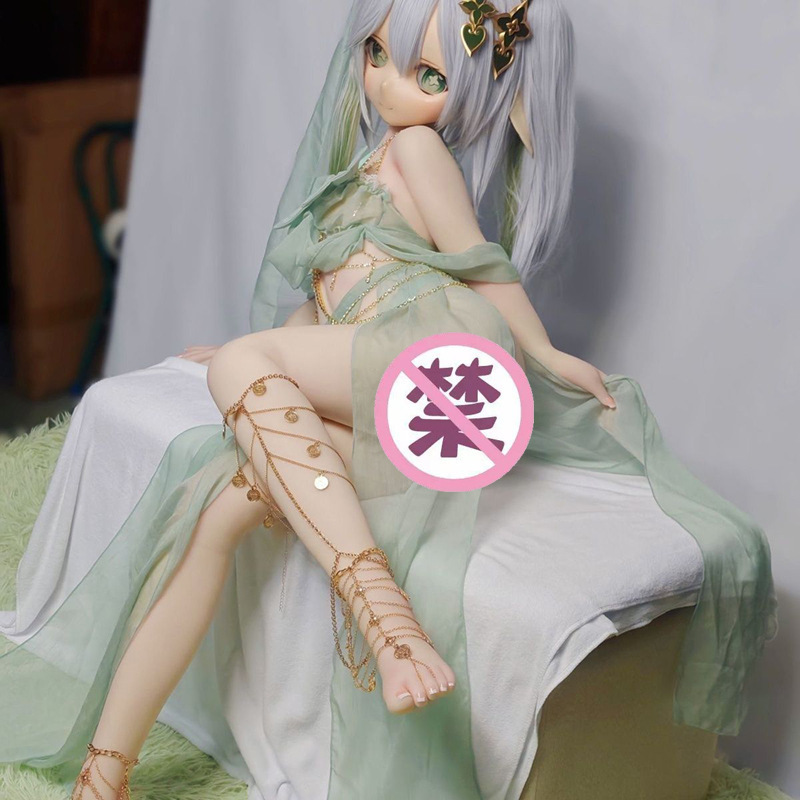 Silicone Full Entity Doll Anime Grass God Second Dimension Hand-made Insertable Sex Doll with Skeleton for Men