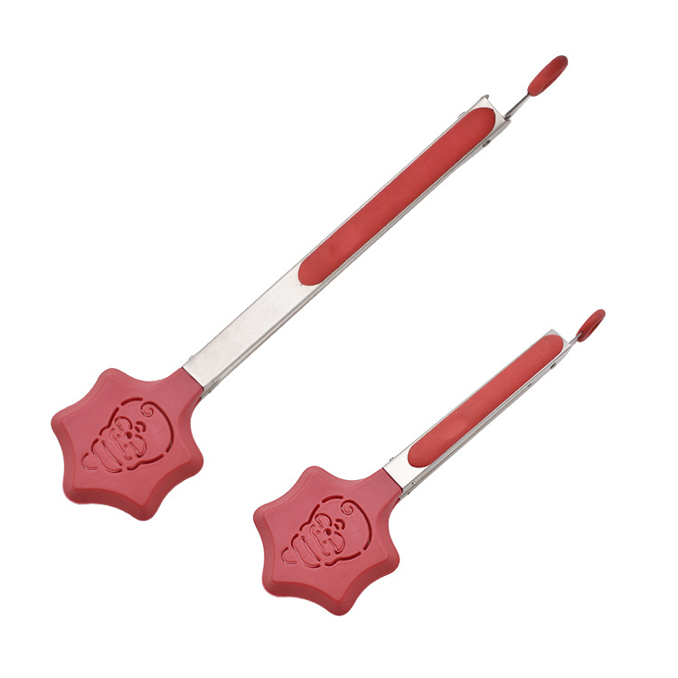 Stainless steel bread clip five-pointed star Santa Claus plastic PP…