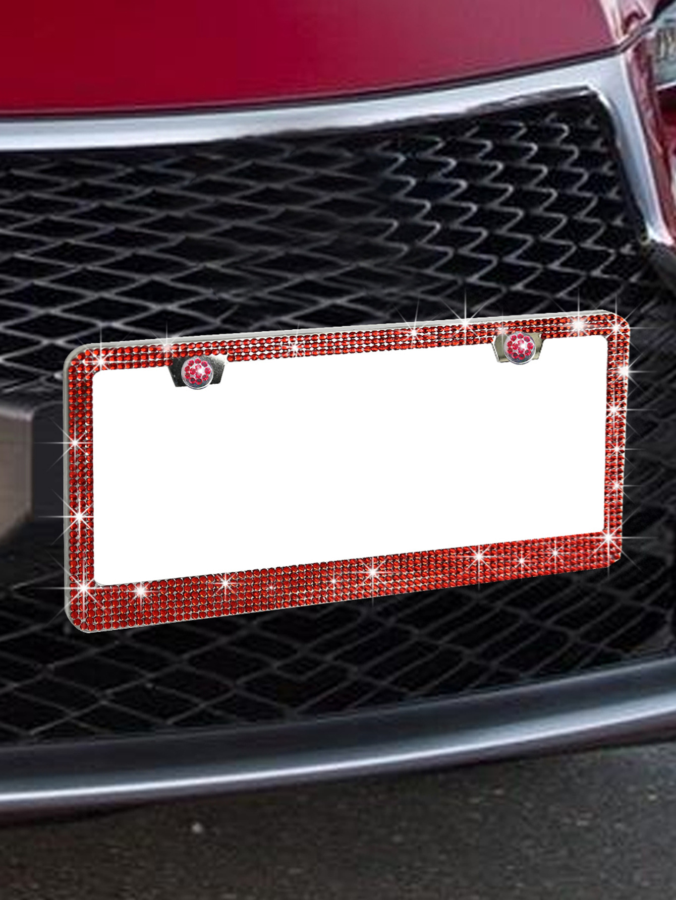 Mexico, Other License plate holder/license plate holder - light-red