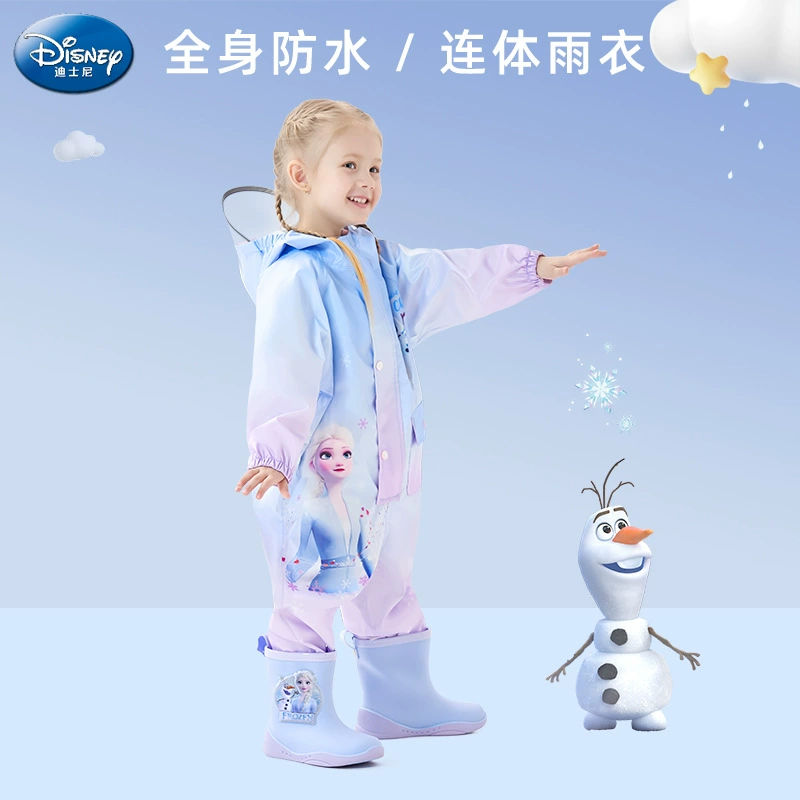 Disney, дождевик, детский водонепроницаемый набор для раннего возраста