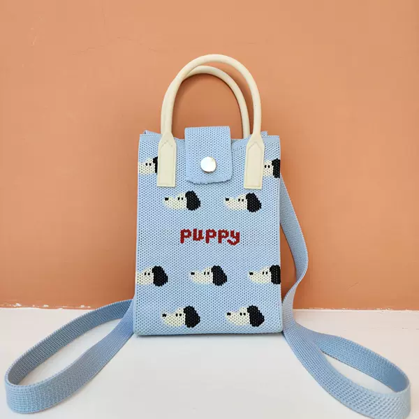 Many dog ​​heads (blue)