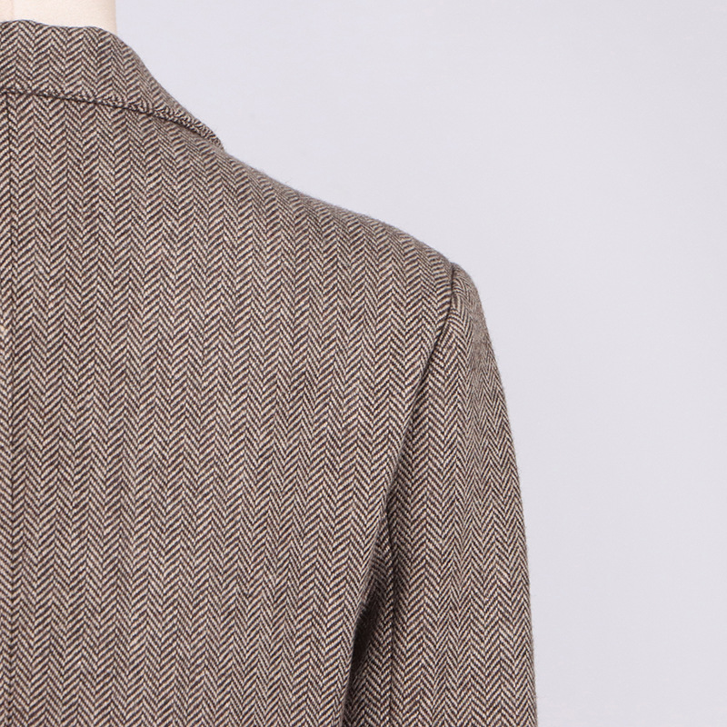 Women's Clothing Spring New Artistic Retro Three dimensional Flower Loose Design One button Solid Color Suit Jacket for Women_voghion.com