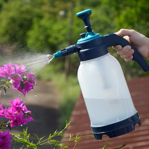 2L air pressure flower watering disinfection watering kettle high-pressure sprayer flower cultivation pressure watering kettle sprinkler kettle gardening succulent tool