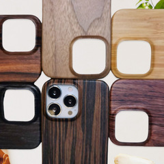 適用於iphone13 pro 木質手機殼13pro max蘋果保護套芳綸纖維手機
