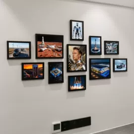 照片墙;相框、画框