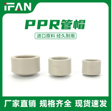 ppr水管管帽堵帽4分给水ppr管件热熔堵头20水管闷头封头现货批发