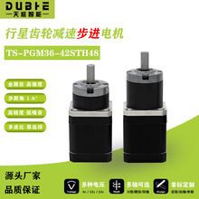 36-42步进行星直流减速电机大扭力钢齿轮低速驱动器调速微型马达